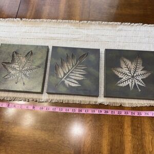 3 Vtg 2004 Michael Alan Designs Wall‎ Mount Decor Boxed Botanicals 8"x8"x8" Each